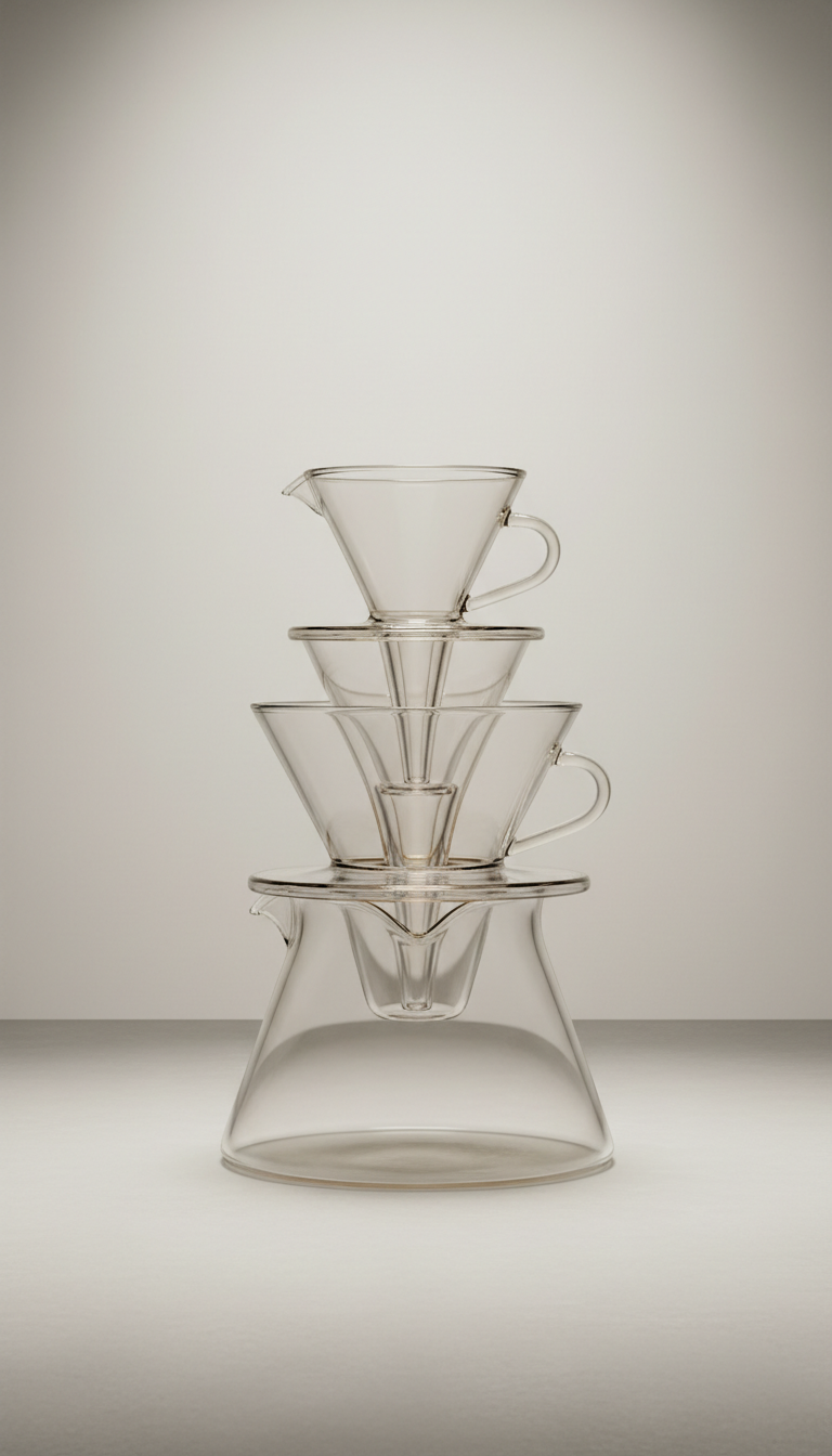 Borosilicate Glass Single-Cup Dripper