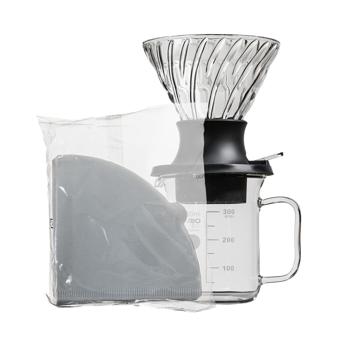 V60 SWITCH Glass Dripper and Server Set 02