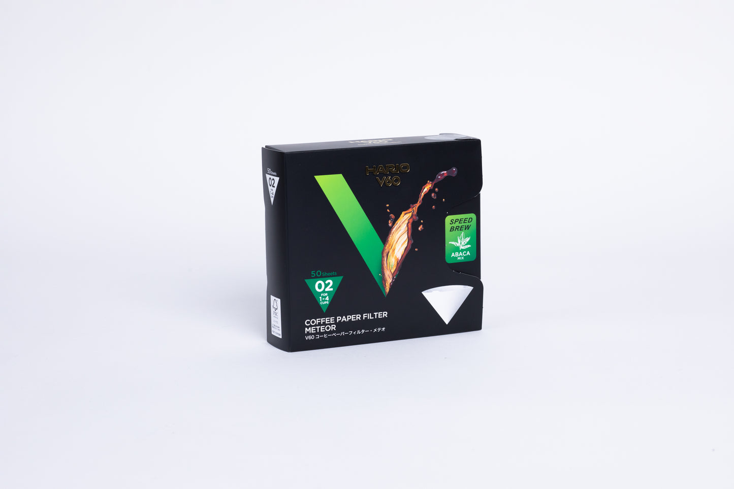 V60 "Meteor" Filters 02 50ct Box