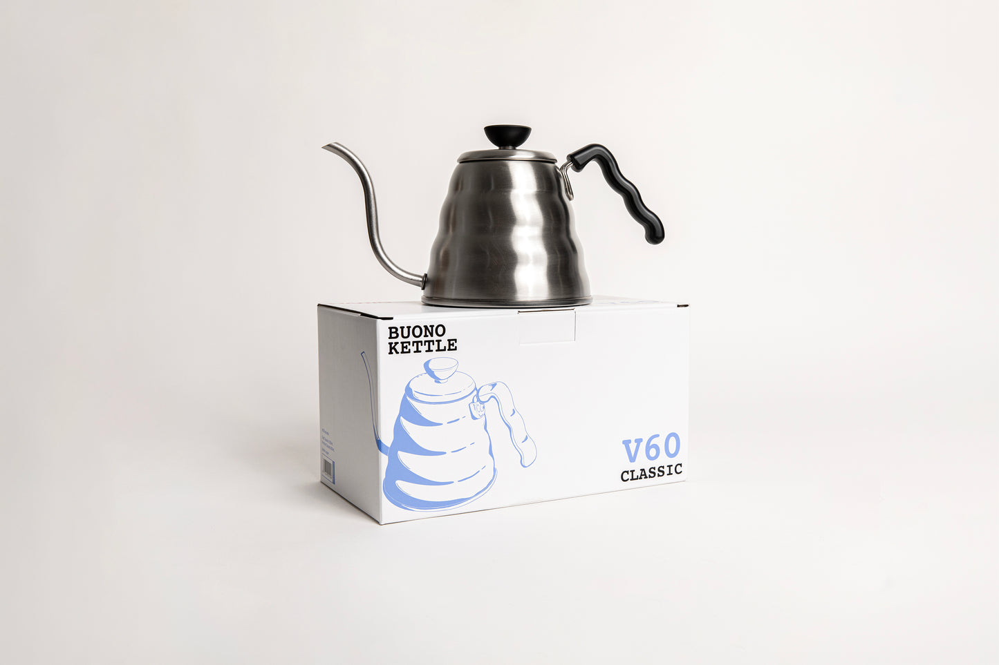 V60 "Buono" Drip Kettle 1.2L Silver