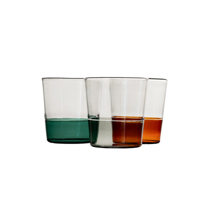 Colors Dipped Drinking Glass
