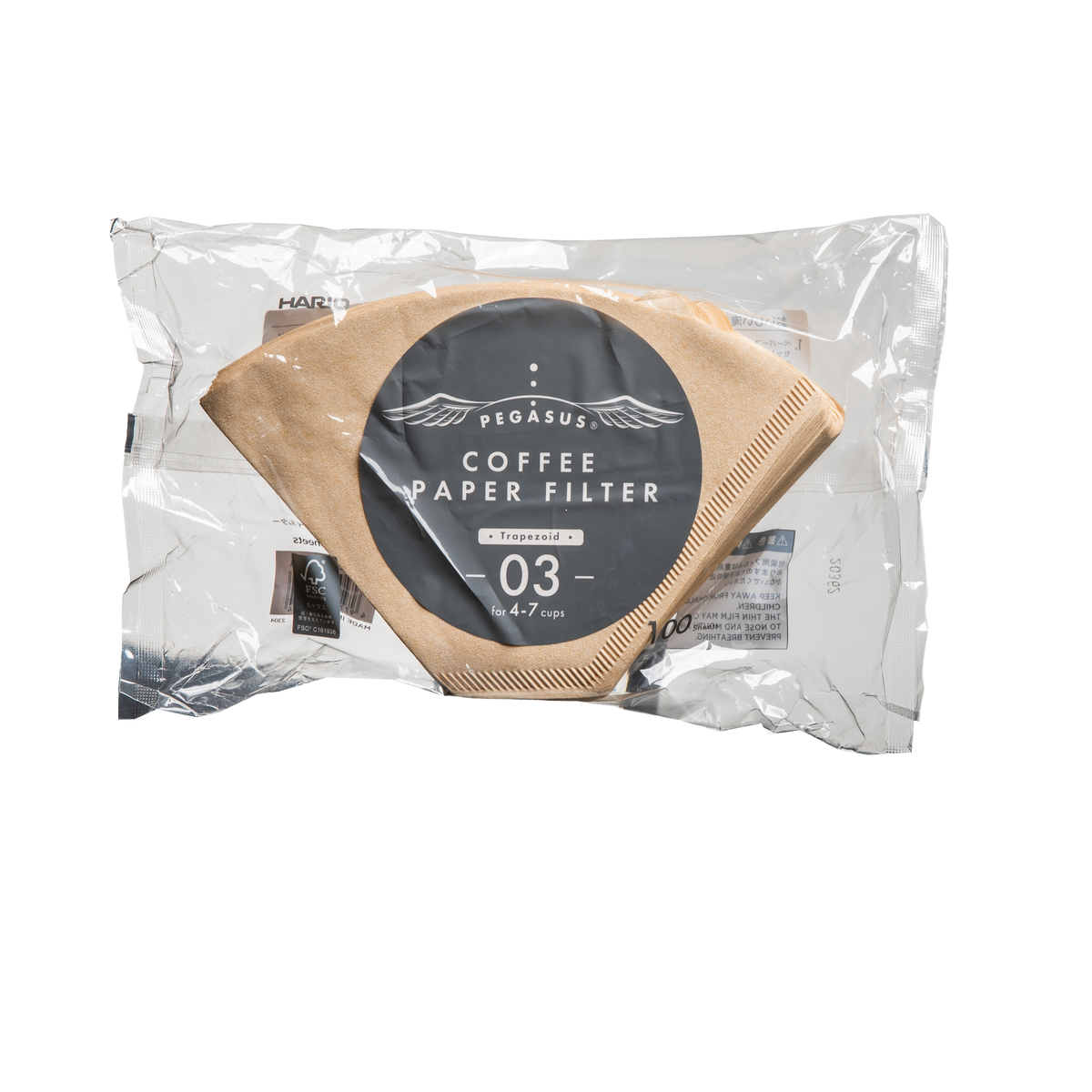 Pegasus Flat Bottom Paper Filters