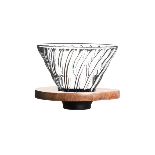 V60 Glass Dripper 02 - Walnut Series