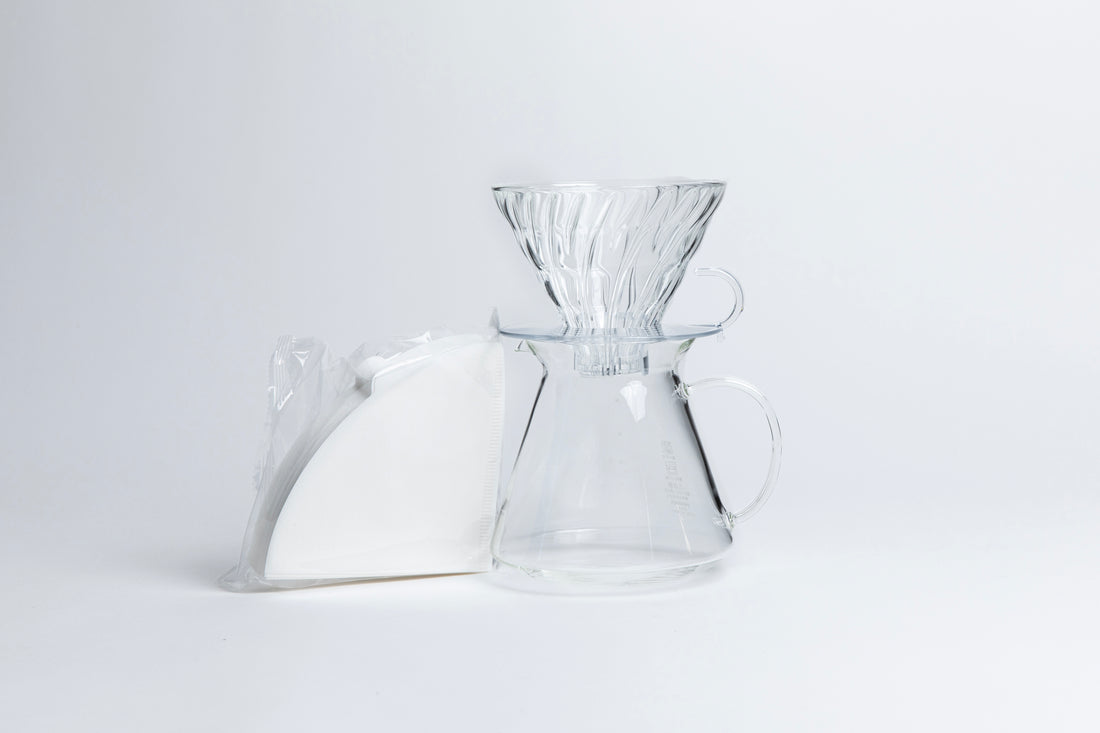Hario V60 &quot;Simply&quot; Glass Pour Over Kit