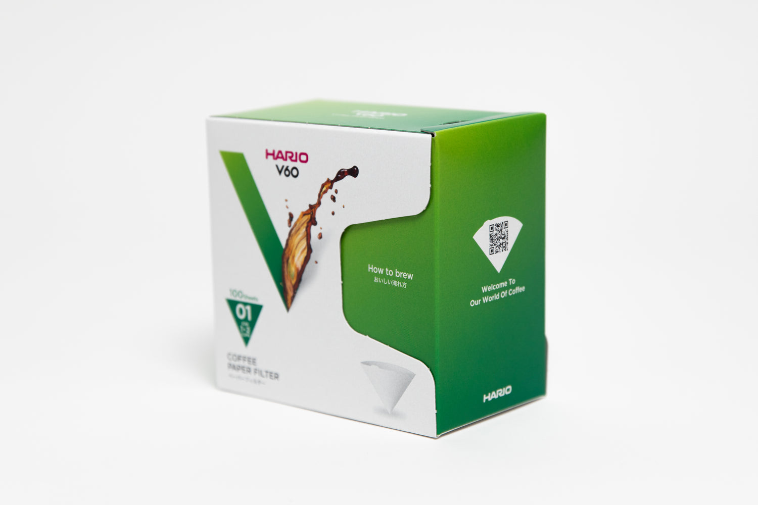 V60 Paper Filter for 01 Size Dripper