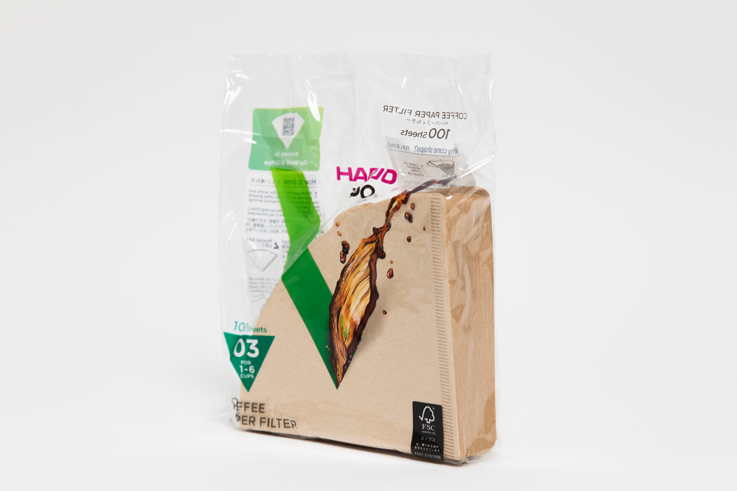 V60 Paper Filter for 03 Size Dripper