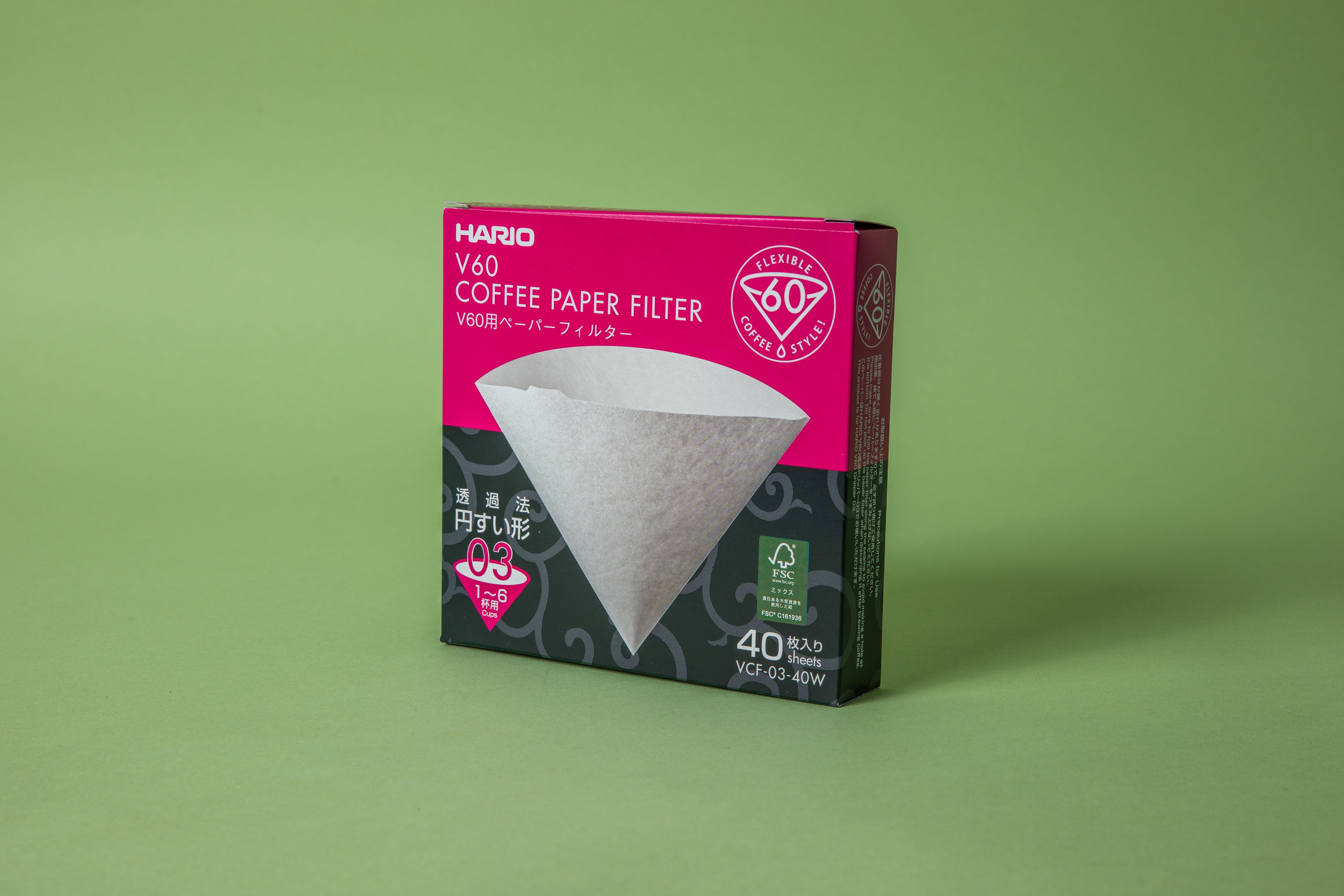 V60 Paper Filter for 03 Size Dripper