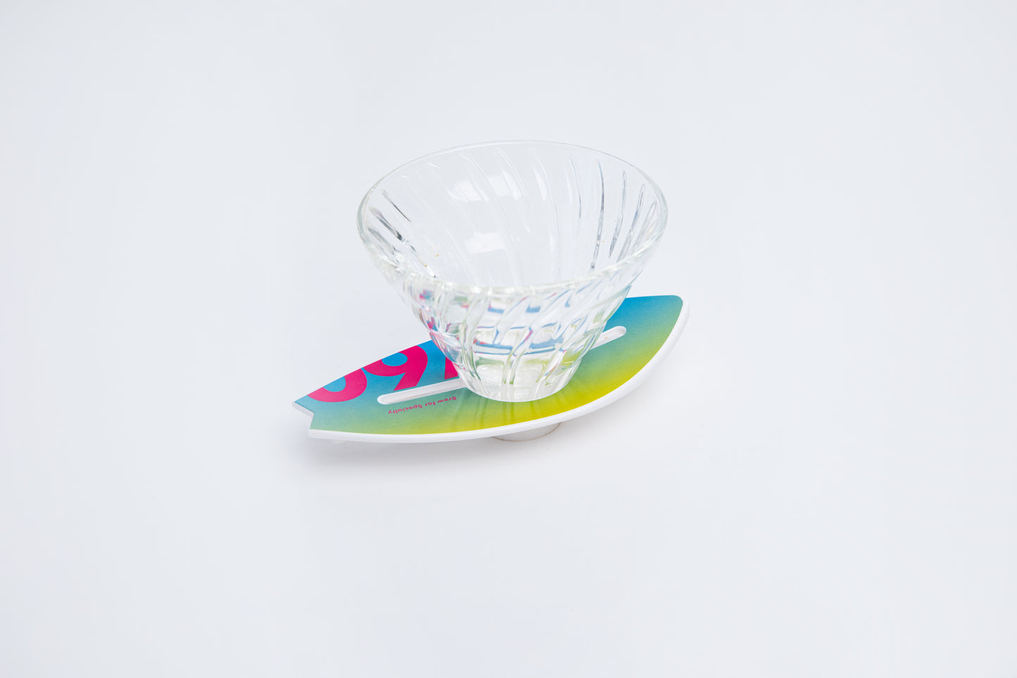 V60 "Surfboard" Glass Coffee Dripper, 02