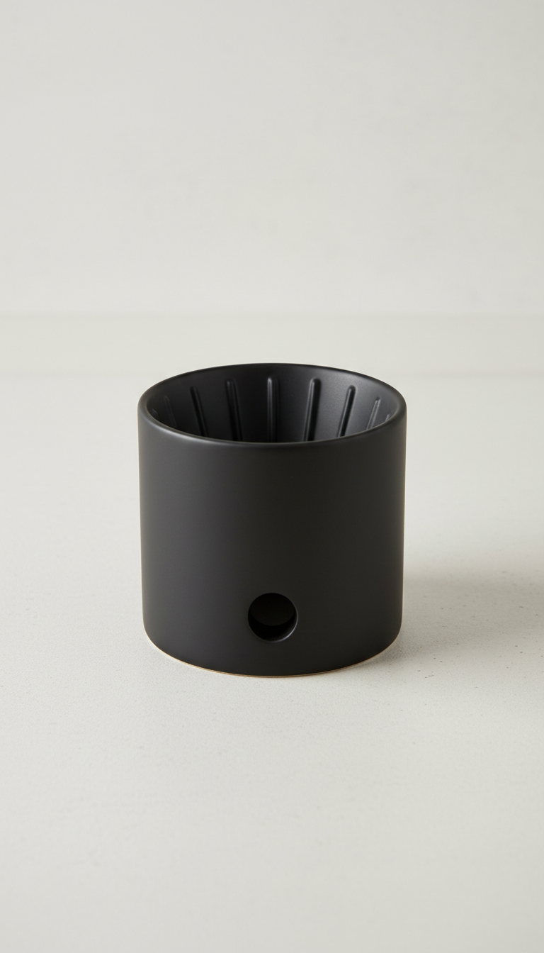 Porcelain Multi-Cup Dripper With Indigo Glaze