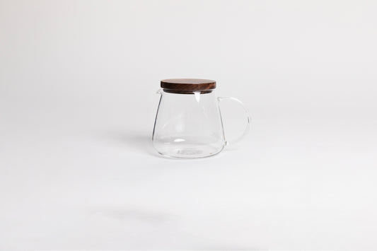 hario walnut series barista server