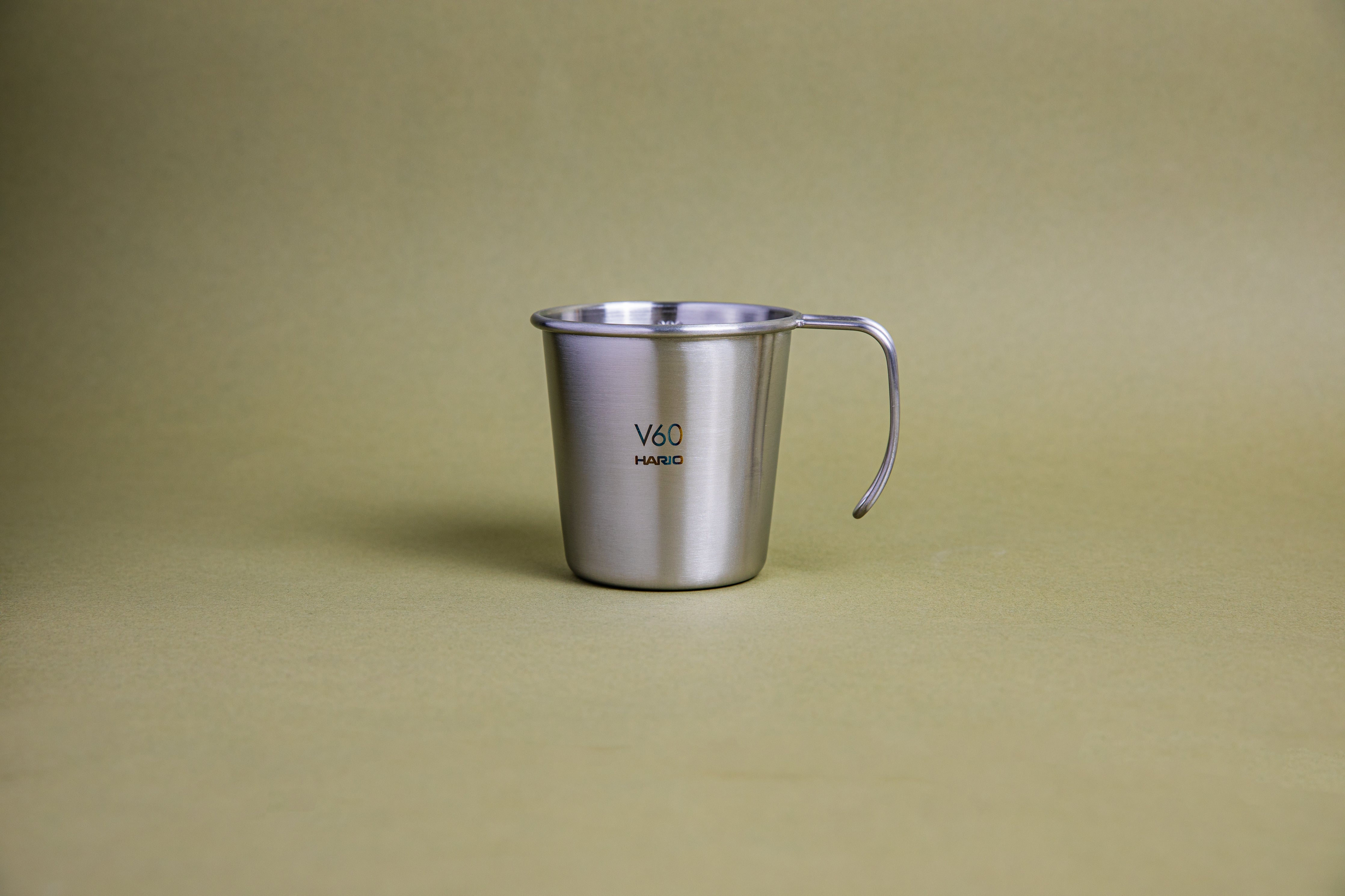 Outdoor V60 Stacking Mug, 320ml Silver – Hario USA