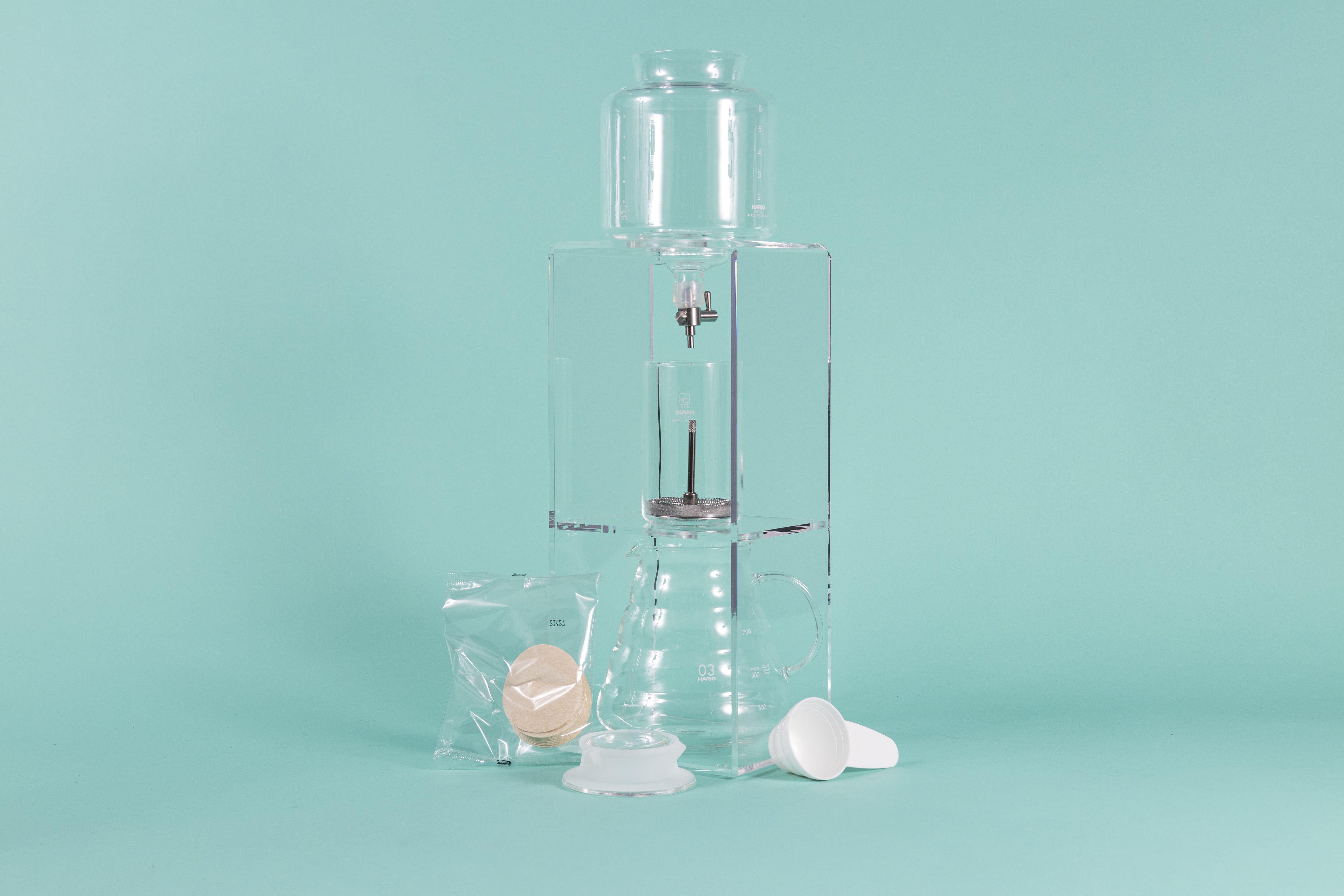 Clear Slow Drip Coffee Brewer